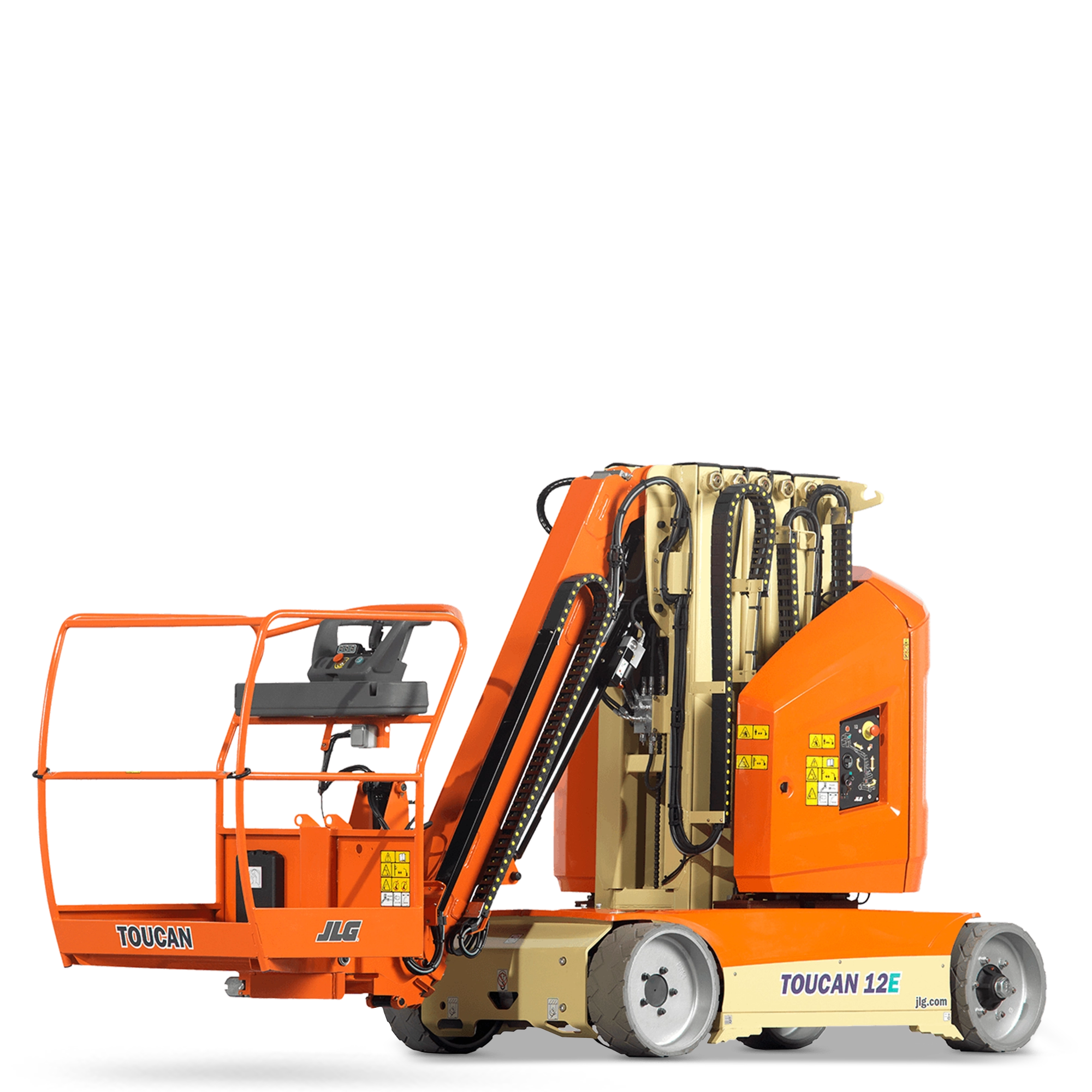 Toucan 12E Plus Electric | 12.65m Vertical Mast Boom Lift